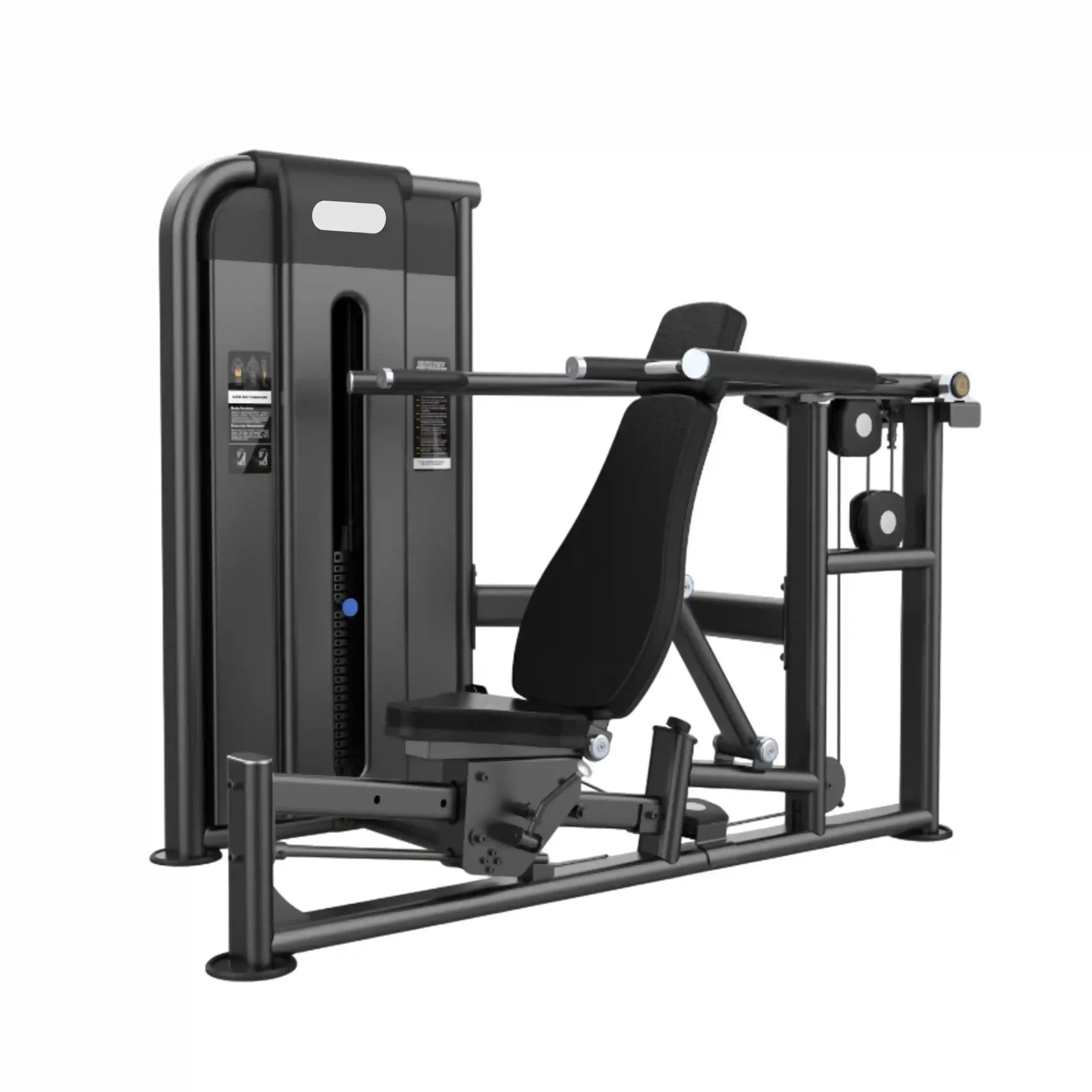 Chest and shoulder press machine